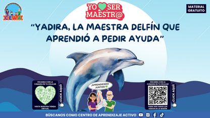Portada de Yadira, la maestra delfín que aprendió a pedir ayuda, historia CEAA